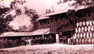 Hokkaido Kaitakushi Beer Brewery in 1876